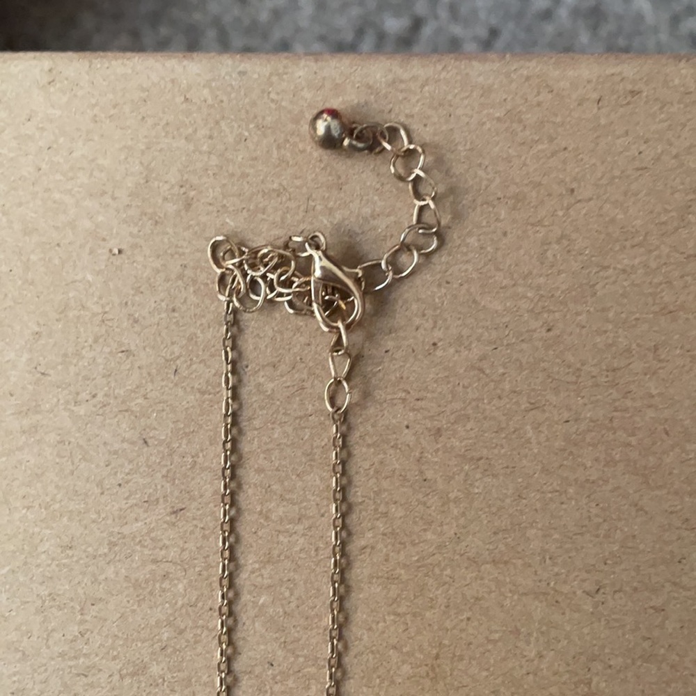 Anchor Gold plated necklace - Picture 3 of 3